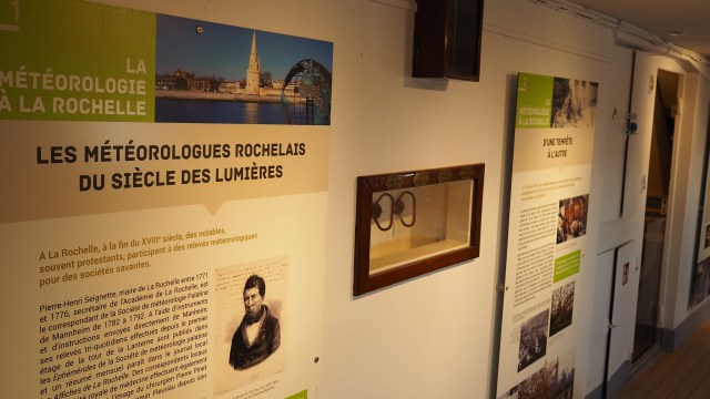 Exposition "Prévoir la pluie et le beau temps" - Musée Maritime de La Rochelle